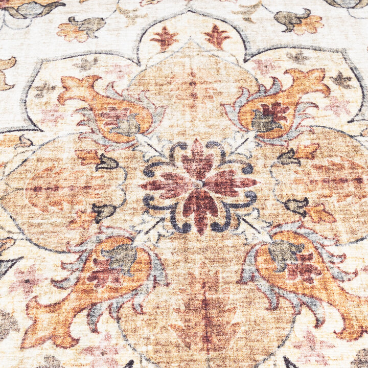 Rond vintage buitenkleed - Santo Mandala Terra