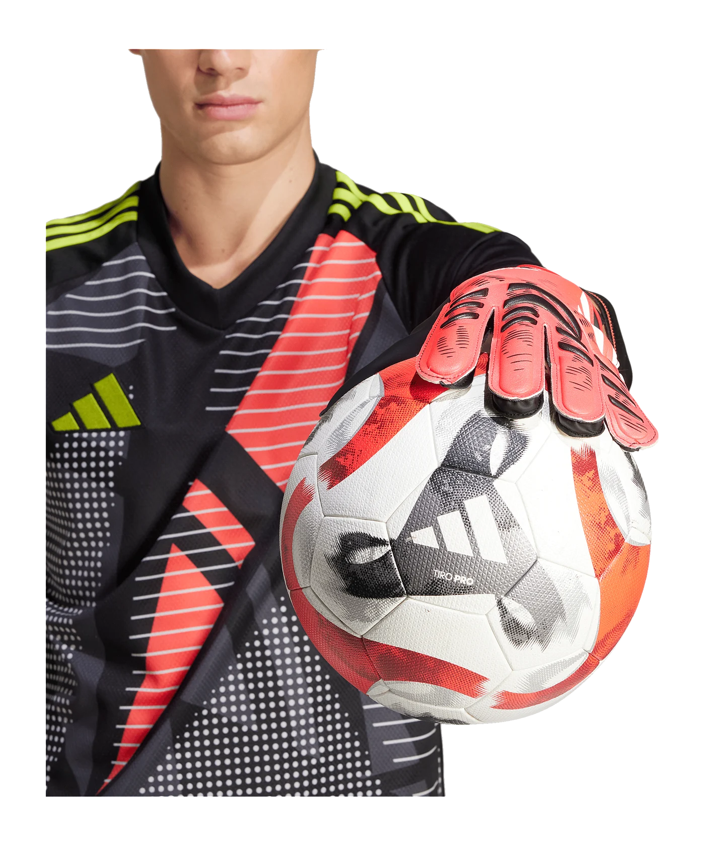 adidas Predator Training Pure Victory Torwarthandschuhe Schwarz