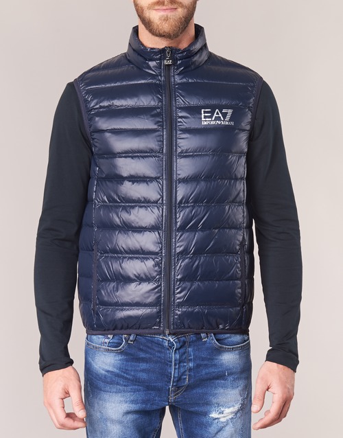 Emporio Armani EA7 - TRAIN CORE ID DOWN LIGHT VEST - Marine