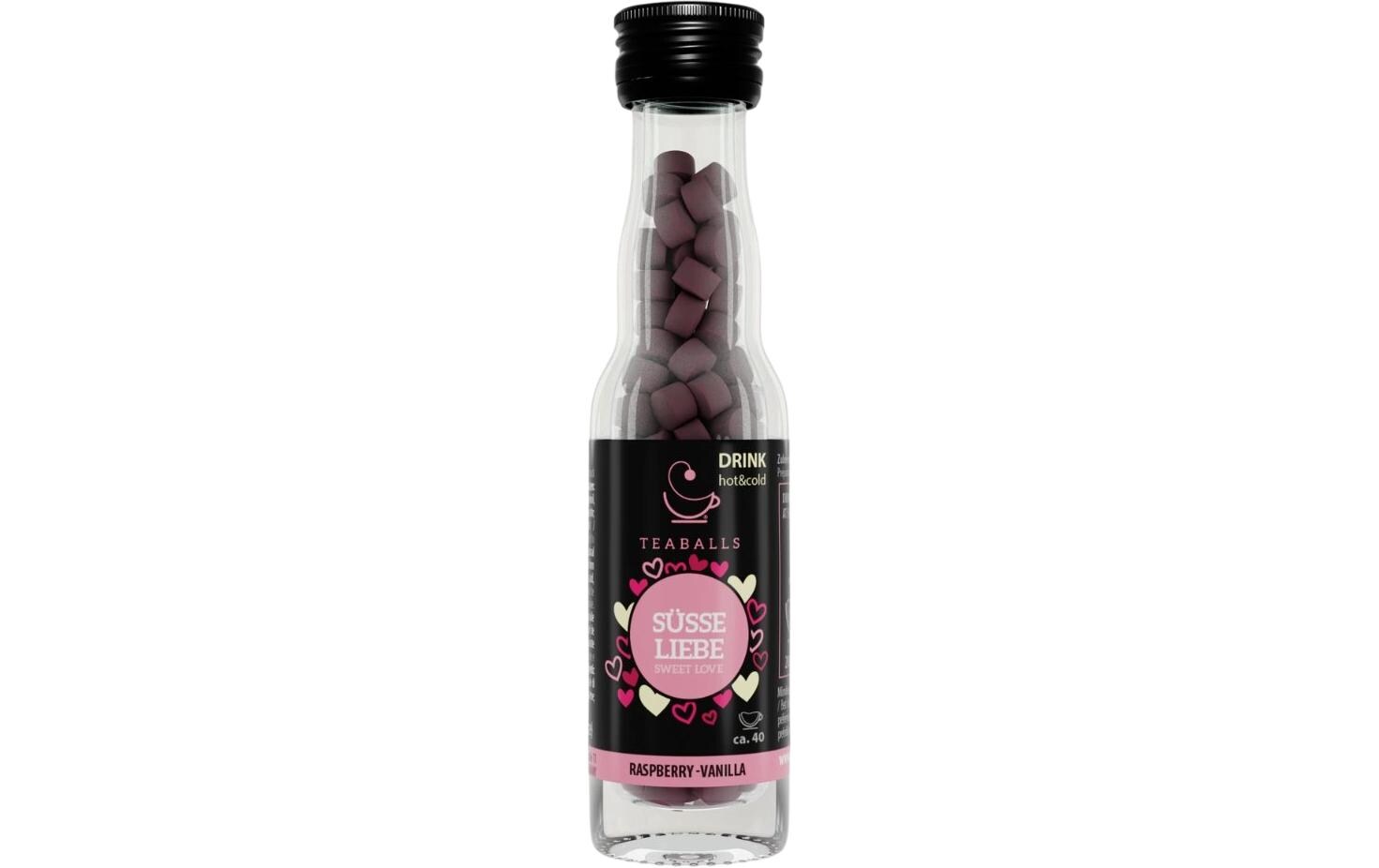 Vanile und Himbeere BLACK SELECTION 30-75 TassenPraktische Portionen zur Aromatisierung von Wasser