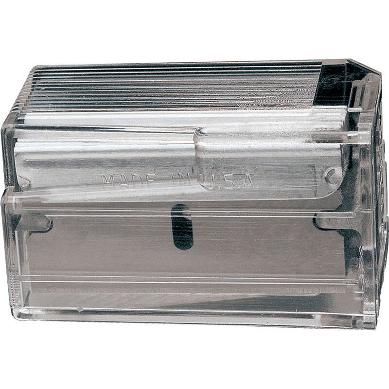 Lames de gratte-vitres métal Stanley - Étui de 10 lames