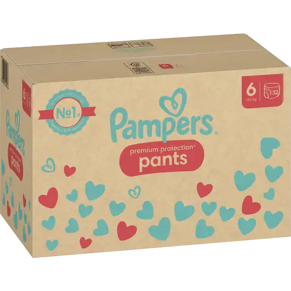 Premium protection Pants Gr. 6 (15+kg) Monatsbox