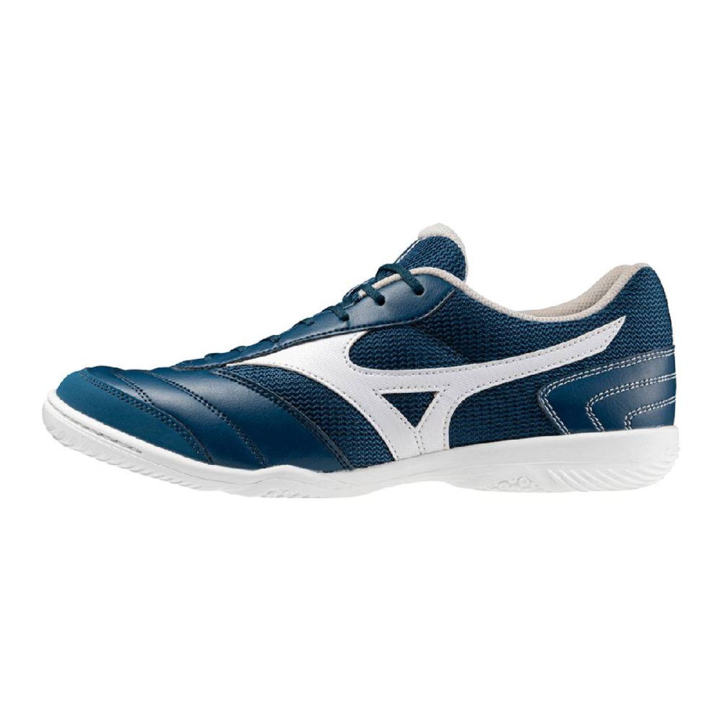 Mizuno Morelia Sala Club Zaalvoetbalschoenen (IN) Donkerblauw Wit