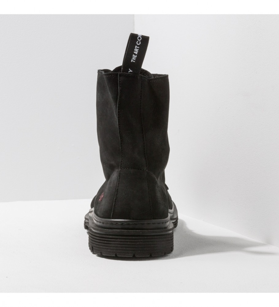 Botas de couro preto Art 1891 Birmingham