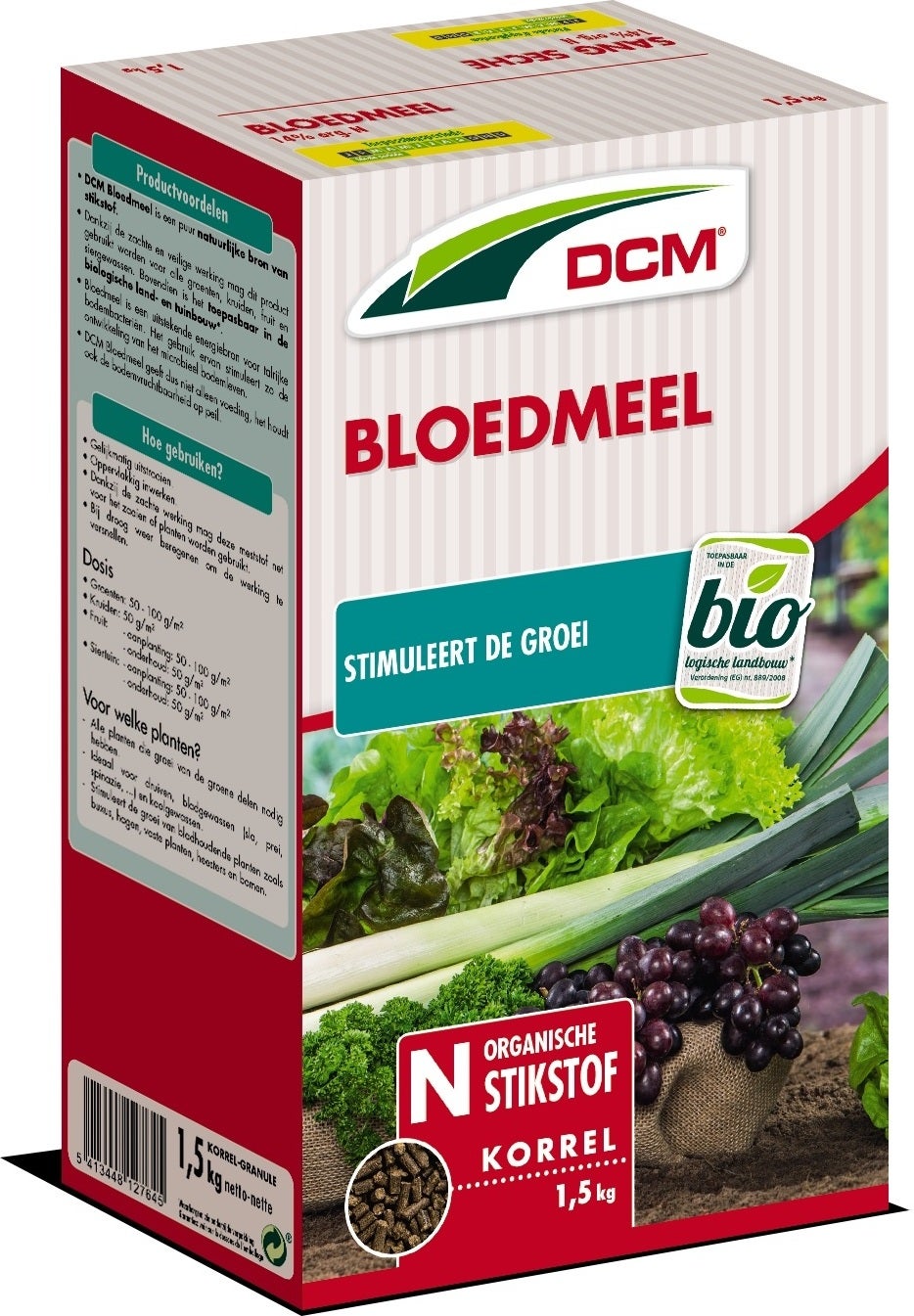 DCM bloedmeel 1,5 kg