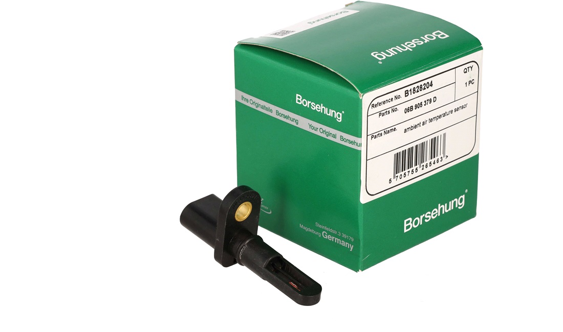 Sensor, indsugningstemp. Sort 2 -polet