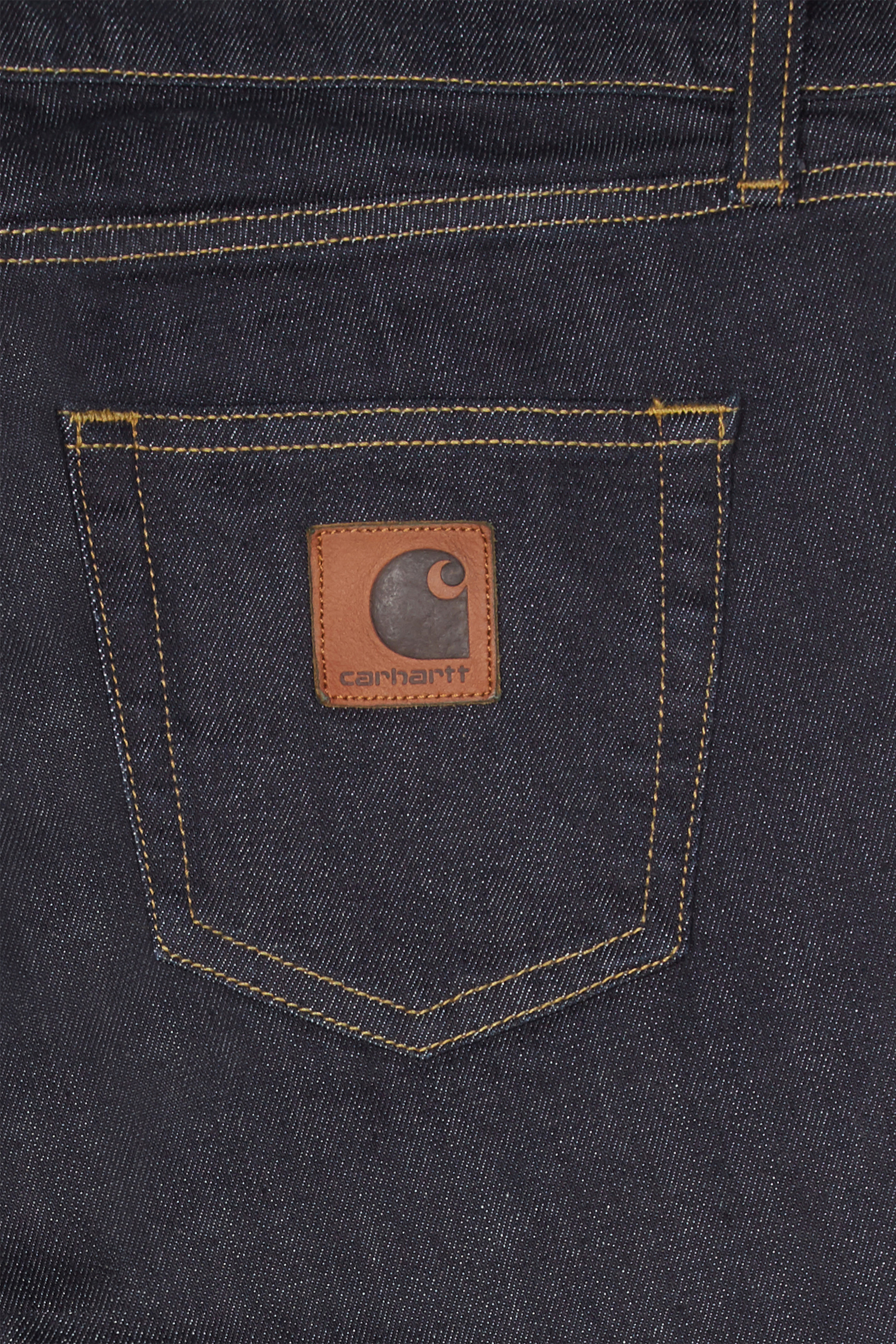 CARHARTT WIP Jean slim brut en coton stretch REBEL Bleu