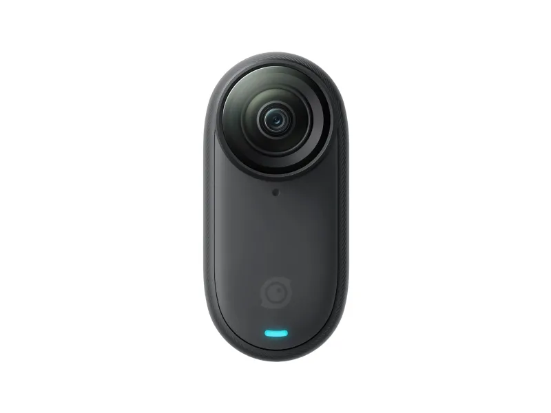 Insta360 Go 3S - Standard Bundle - action-kamera - 4K / 30 fps - flash 64 GB - Bluetooth, Wi-Fi - undervands op til 10 m - midnat sort