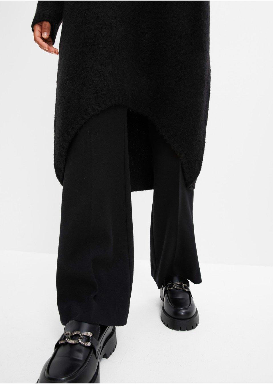 Pull long en maille
