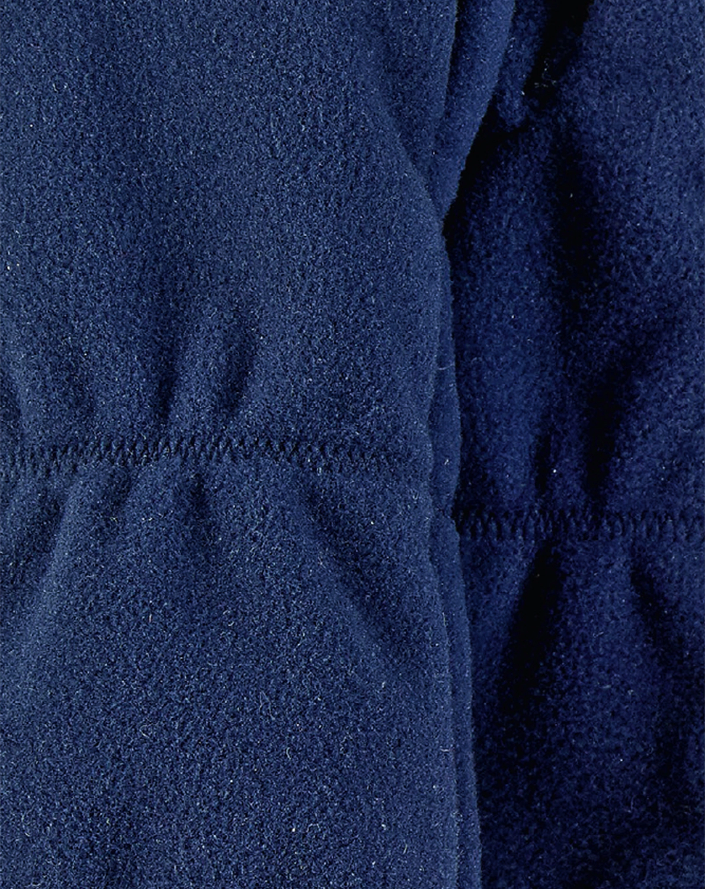 Fleece-Fäustlinge STULPE mit Zipper in marine