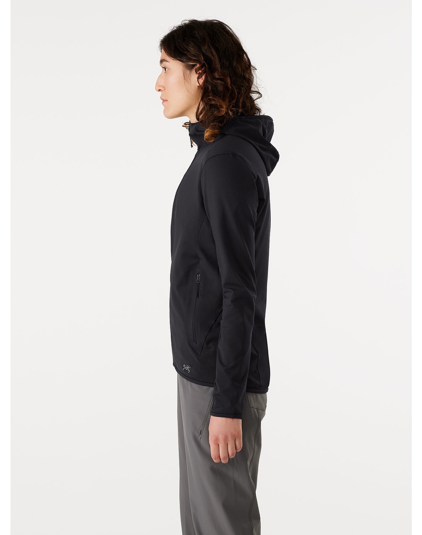 Kyanite LT Hoody Dame BLK/Black