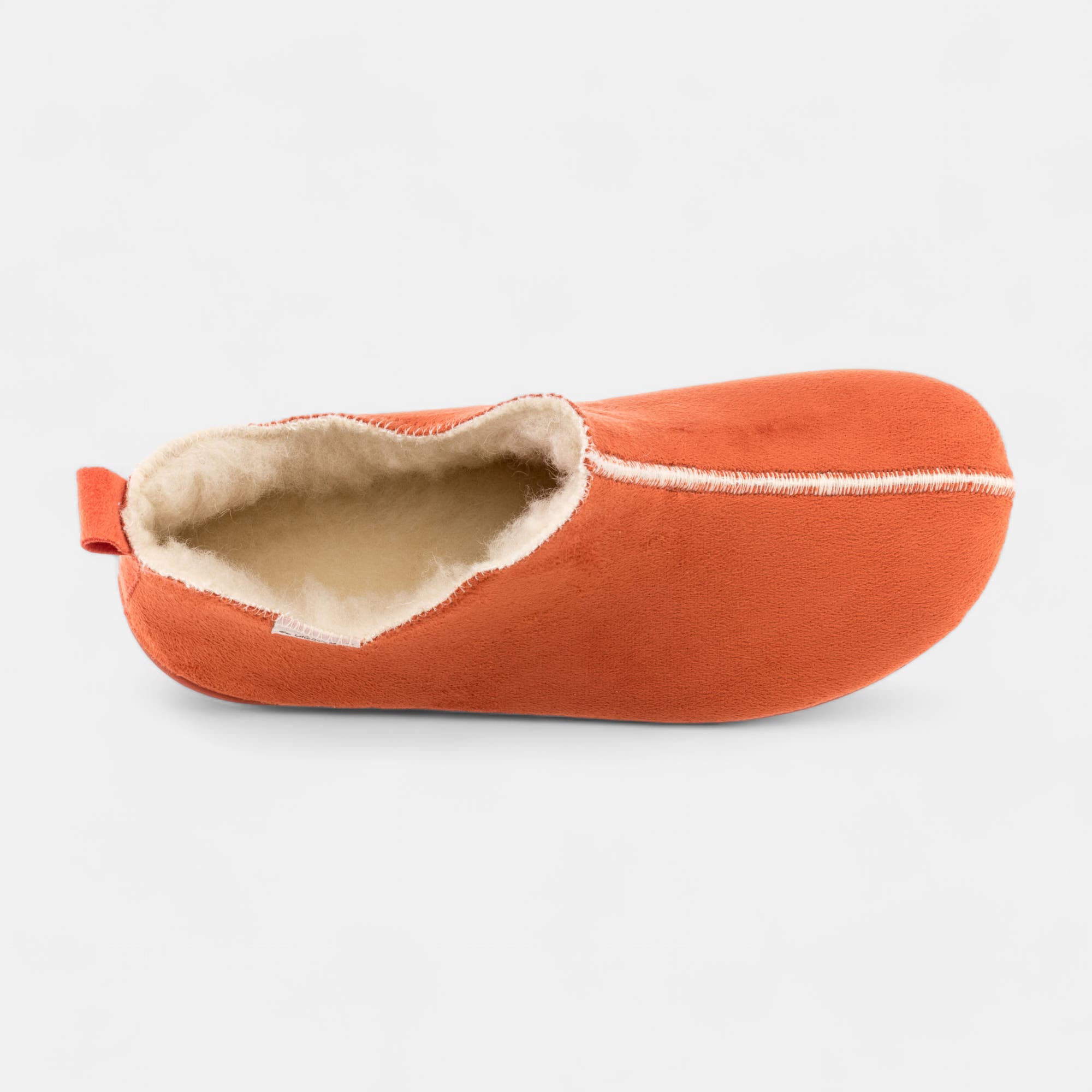 Pantoufles pieds sensibles Femme orange