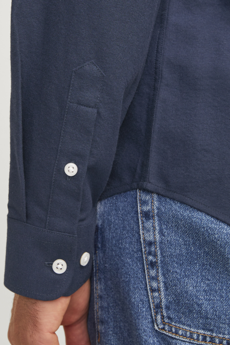 JJ Rebel blauwe heren overhemd