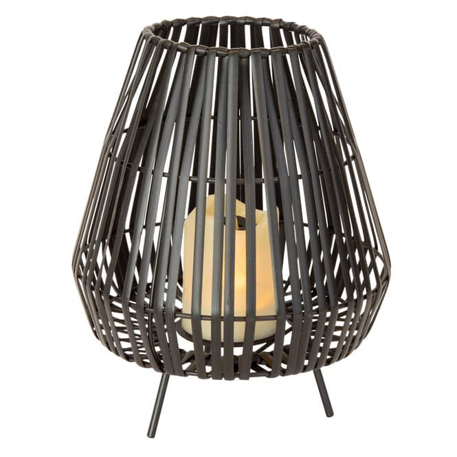 LED-Laterne - ca. 20 x 20 x 24 cm - verschiedene Farben