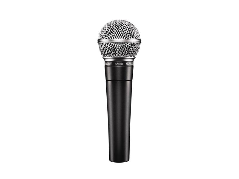 Shure Mikrofon SM58 Set SM58 Mikrofon-Set mit Stativ und Kabel