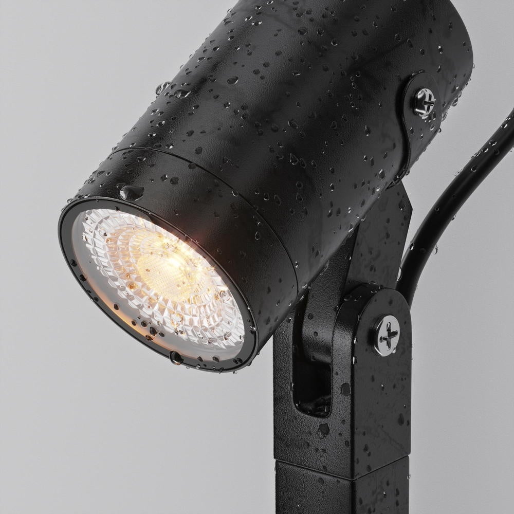 Scope padverlichting in zwart GU10 IP65