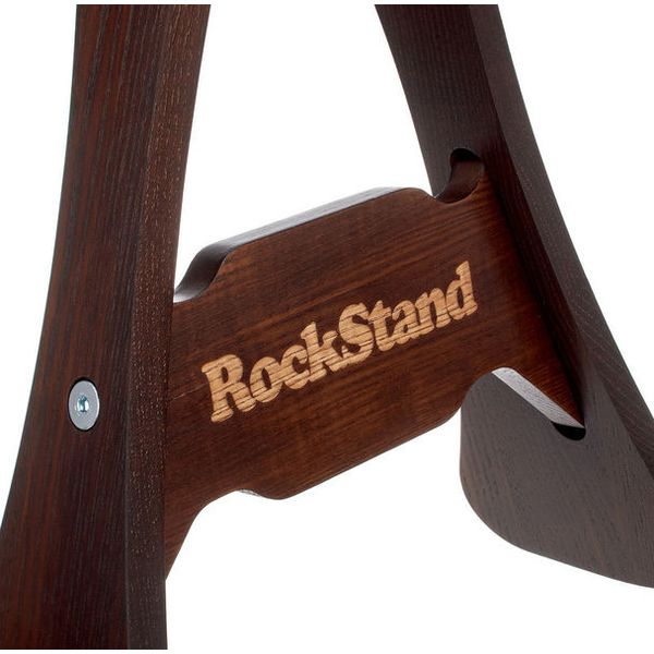 RockStand Wood A-Frame Stand Brown Oak