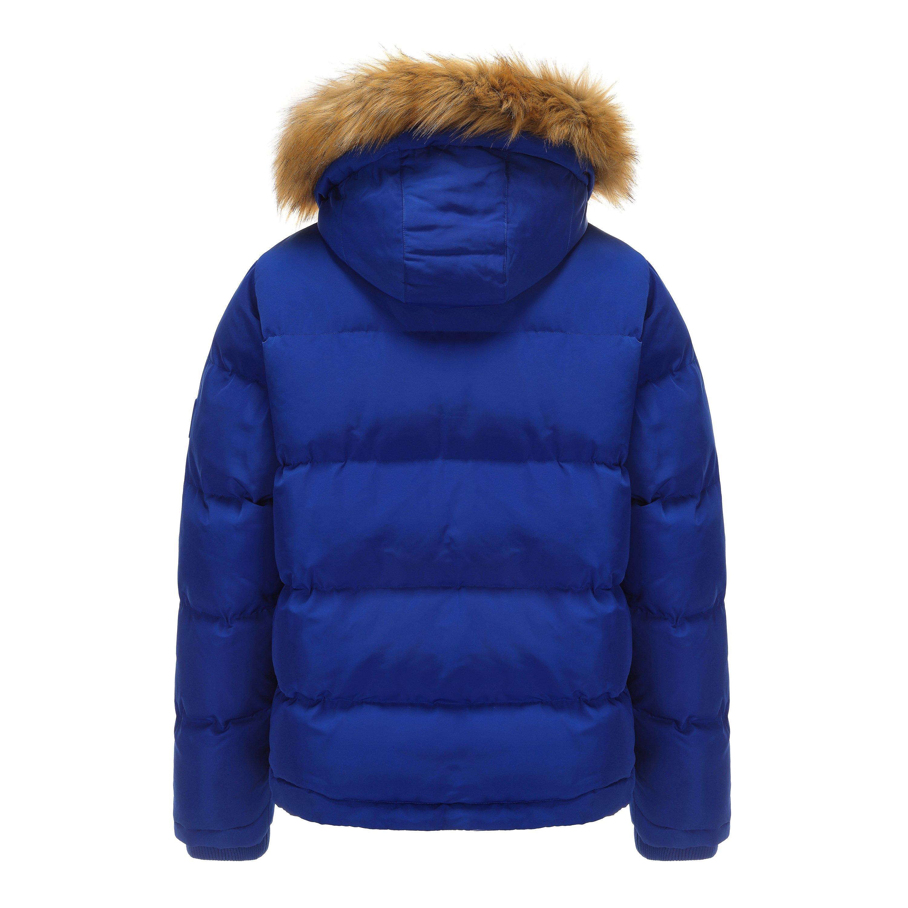 SoulCal Mens 2 Zip Bubble Jacket