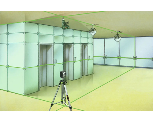 Kruislijnlaser Laserliner CompactPlane-Laser 3G Set 150
