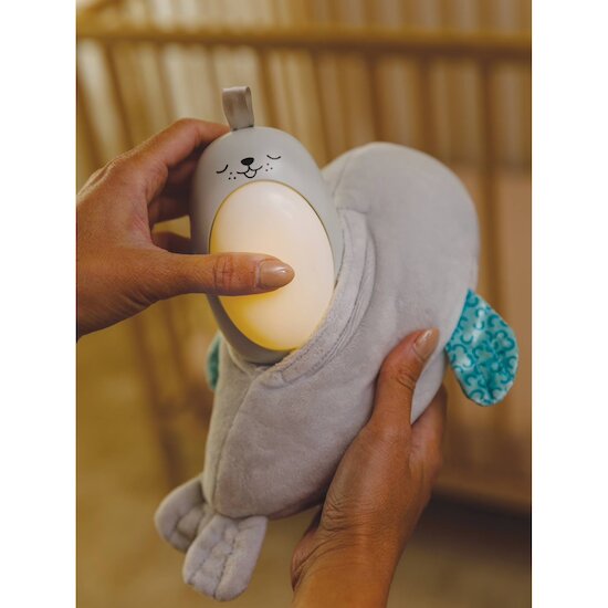 Veilleuse Bébé Otarie Douce Nuit 3 en 1   de               Infantino