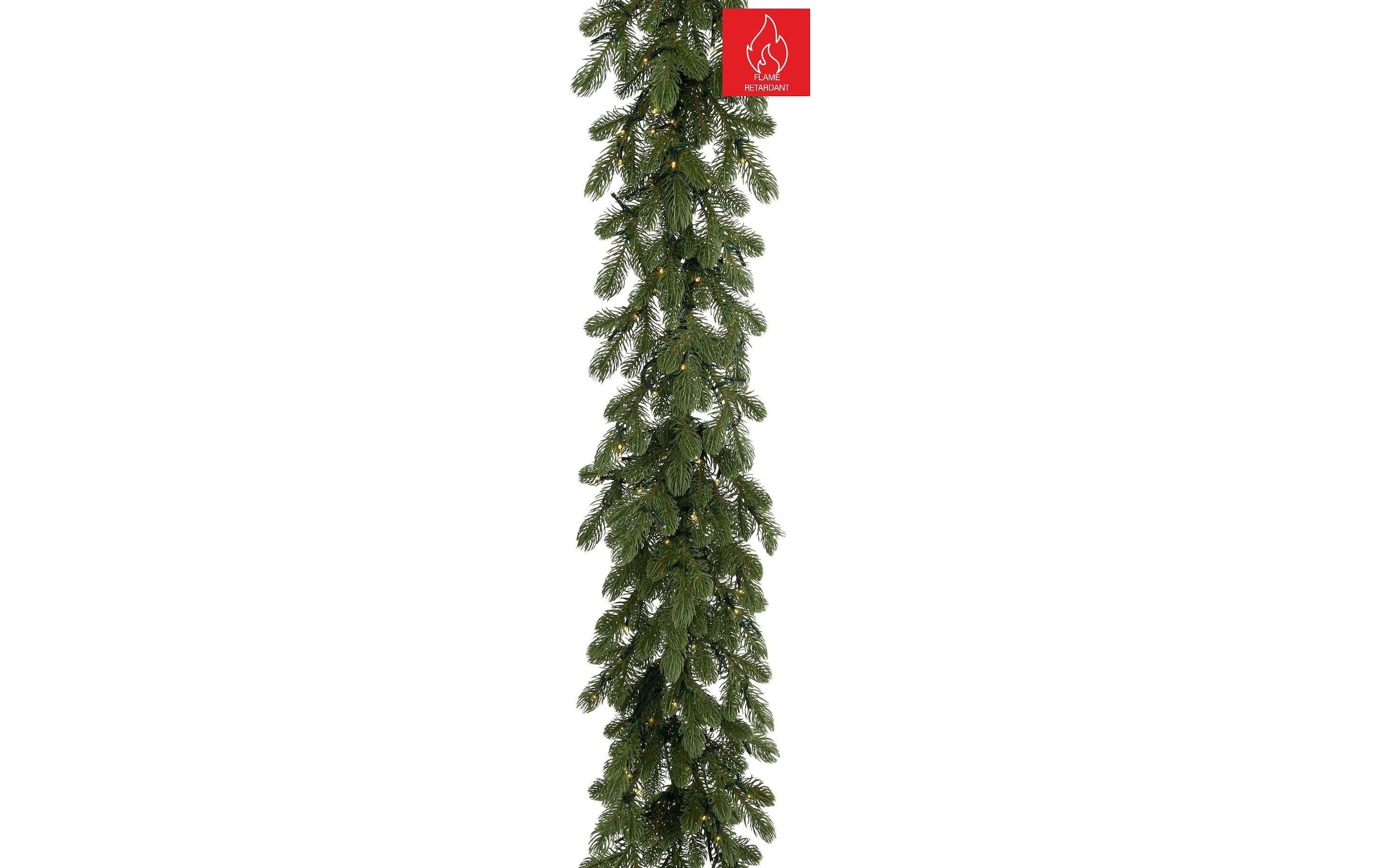 Botanic-Haus LED-Girlande »Tannengirlande DeLuxe 152 LED« 152 Stk.-flammig