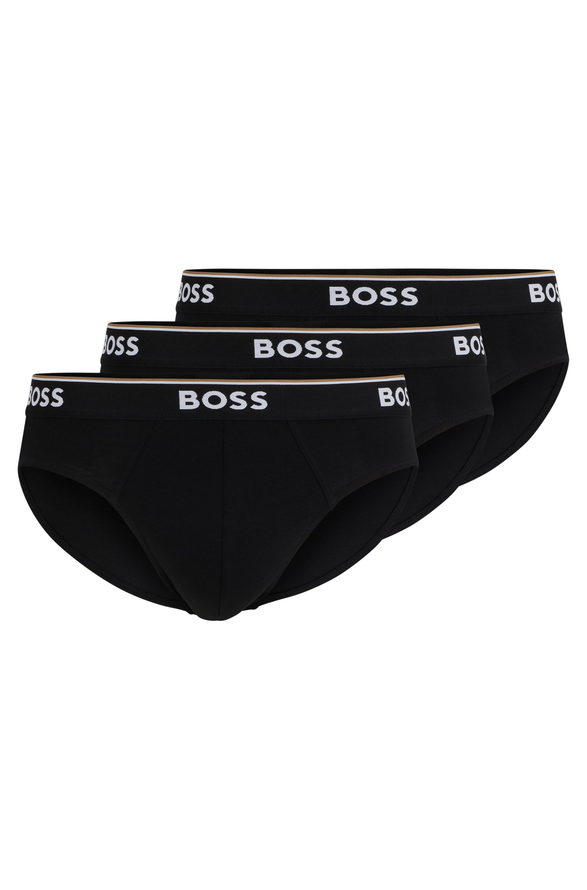 BOSS Slip, 3er-Packer Packung, mit Logo Webbund