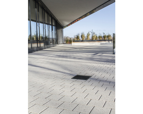 Hauraton Faserfix POINT Standaard erfafvoer van vezelversterkt beton 300 mm x 300 mm x 375 mm