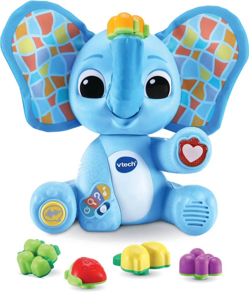 PELUCHE - GONTRAN, MON ÉLÉPHANT GOURMAND