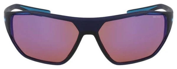 Lunettes Nike Aero Drift E - Road Tint Blue Mirror Noir Bleu