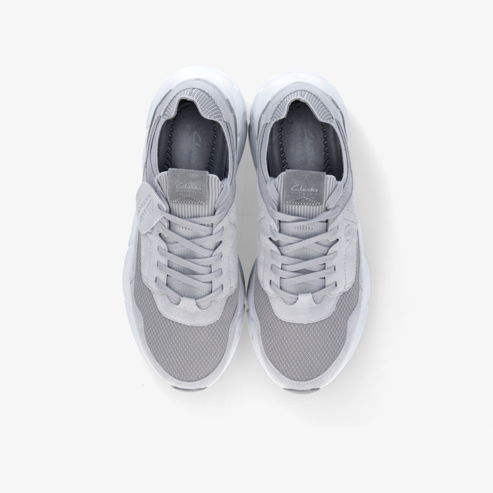 Clarks NXE Lo Herren Sneaker Low grau
