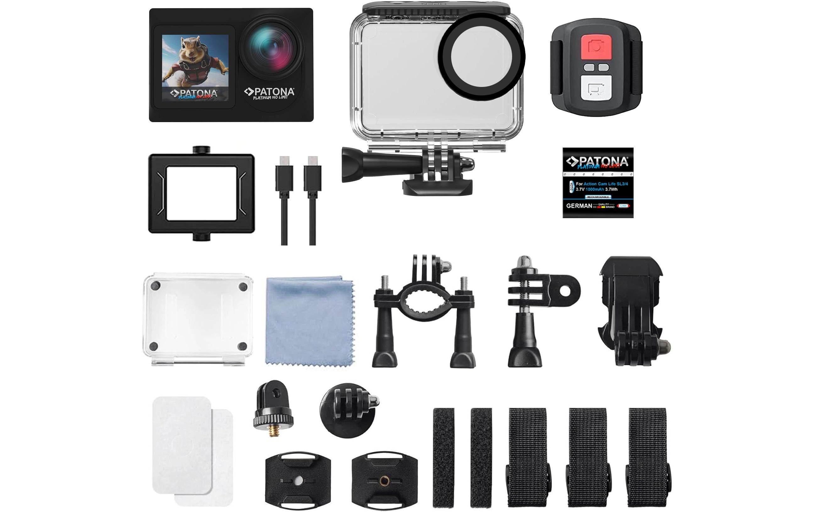 Actionkamera Platinum Life SL45K Actionkamera mit APP-Steuerung