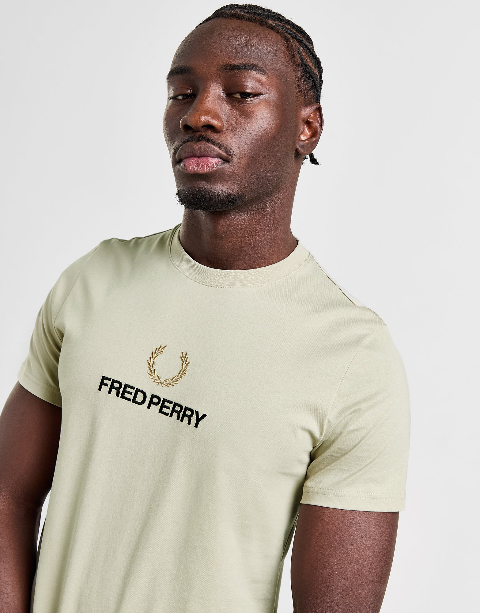 Fred Perry T-Shirt Global Stack Logo Homme