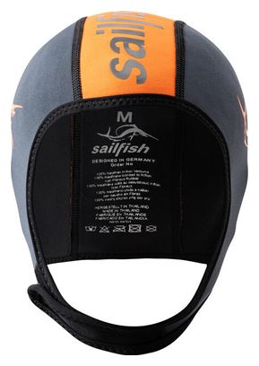 Bonnet de Bain en Néoprène Sailfish Cap Noir