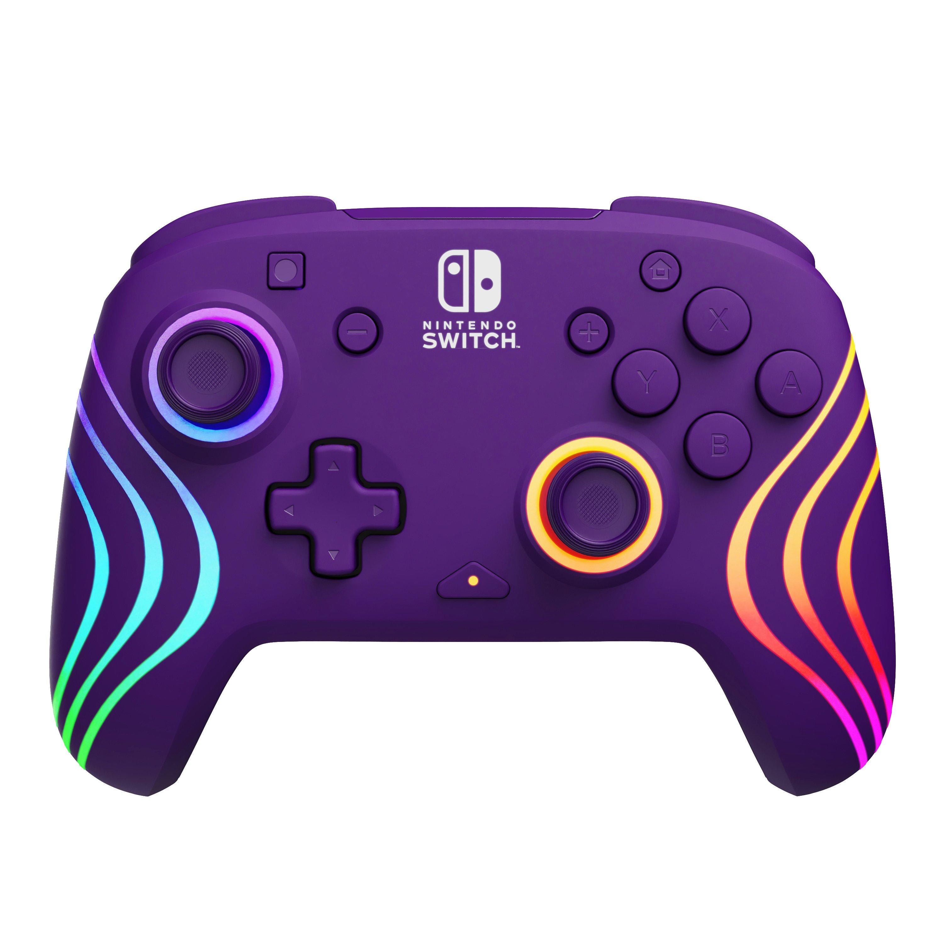 PDP Afterglow™ Wave Nintendo Wireless Controller: Purple with Motion