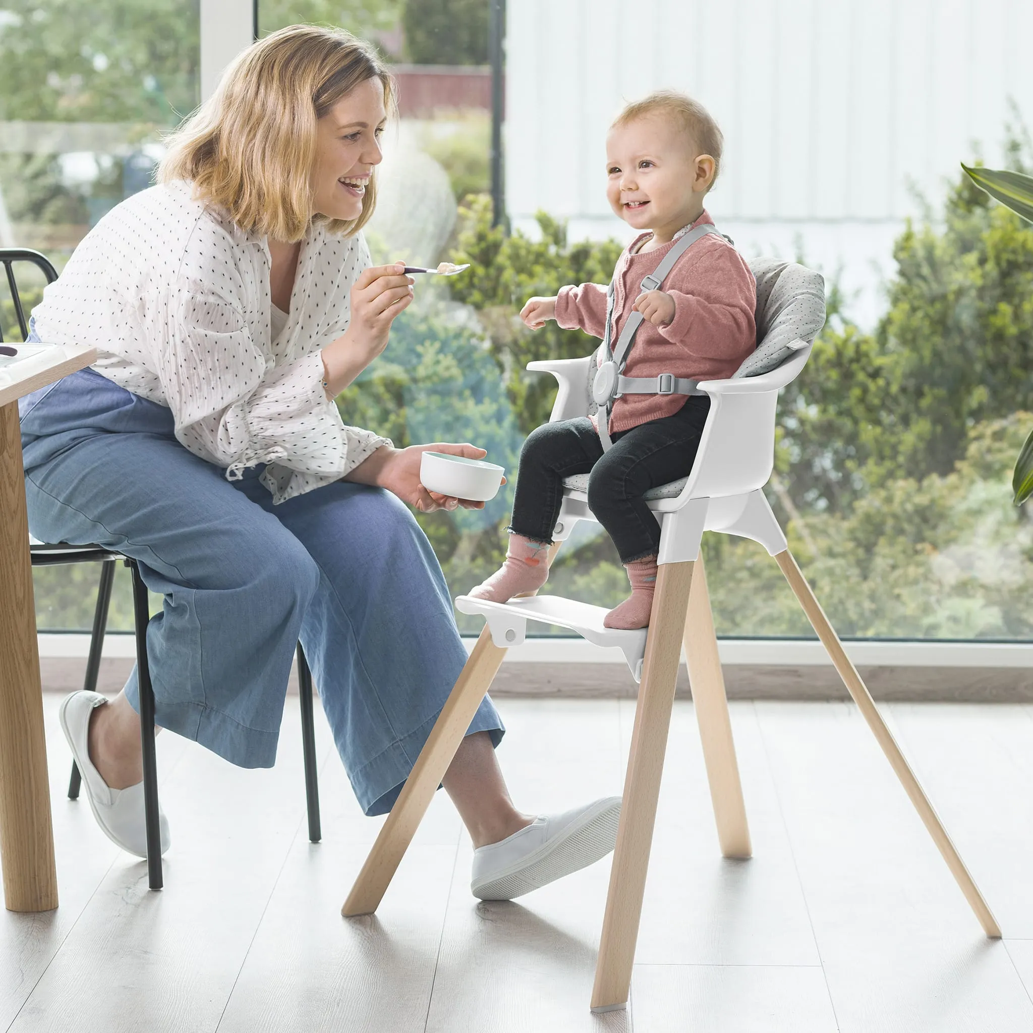 Stokke Coussin pour Chaise Haute Clikk - Gris
