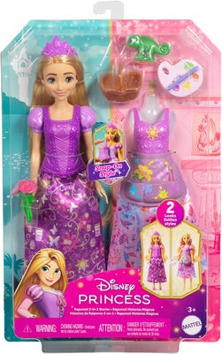 Disney Princess 2-i-1 Dukke Rapunsel