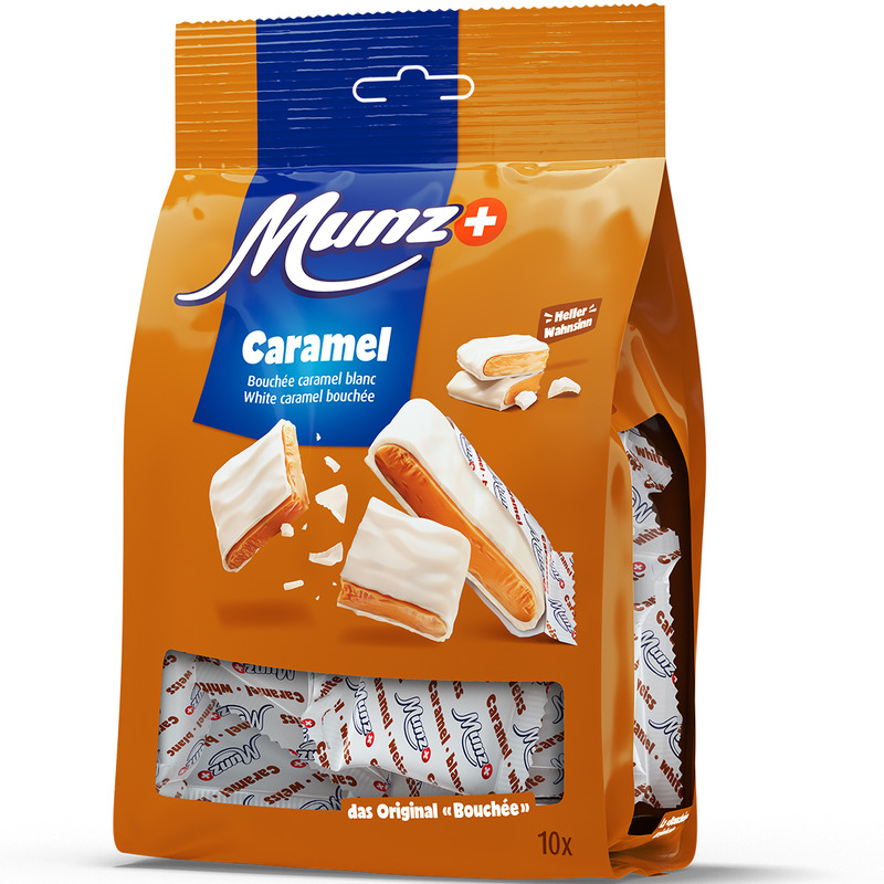 Munz Caramel Weiss, 190 g