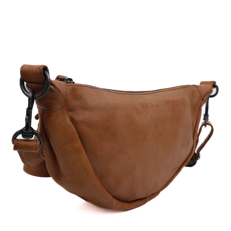 Bear Design Crossbody Tas Toon Taupe