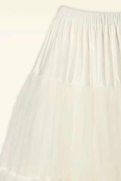 Banned Retro Lola Lifeforms petticoat in ivoor