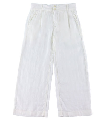 GANT Hosen - Leinen - Breit - Weiß