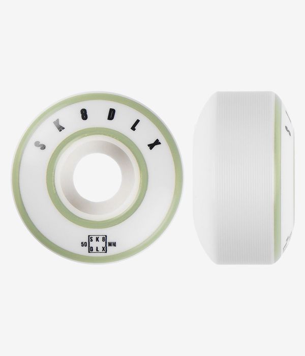 skatedeluxe Lines Series Rollen (white grey) 50mm 100A 4er Pack