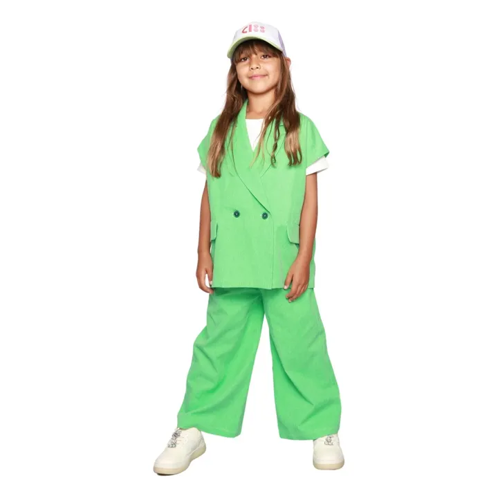 Cos I Said So Pantalon Large Twill | Vert