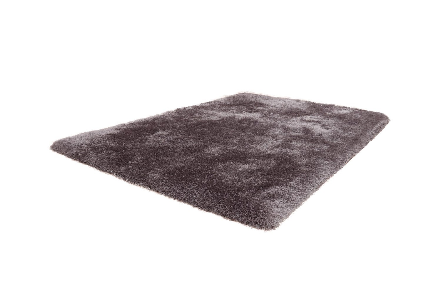Velvique Silver Uni hoogpolig tapijt, handgetuft, 120 x 170 cm