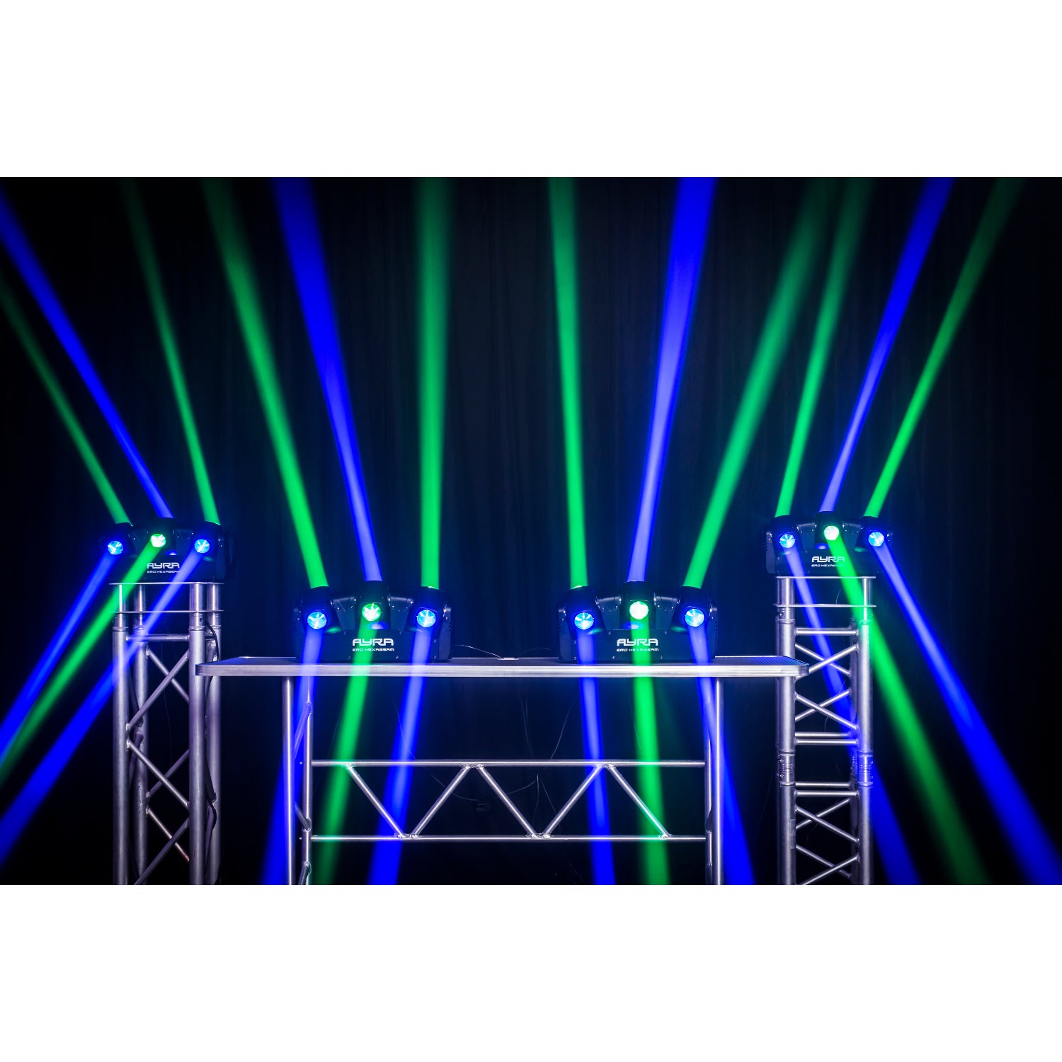 Ayra ERO Hexabeam bewegend LED lichteffect
