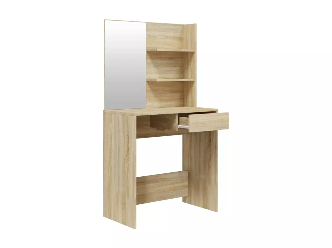 Ensemble de coiffeuse Chêne Sonoma 74,5x40x141 cm