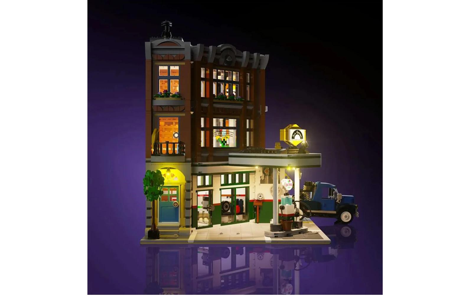 LED-Licht-Set für LEGO® LMB 2.0 für 10264 EckgarageBeleuchtungs-Kit