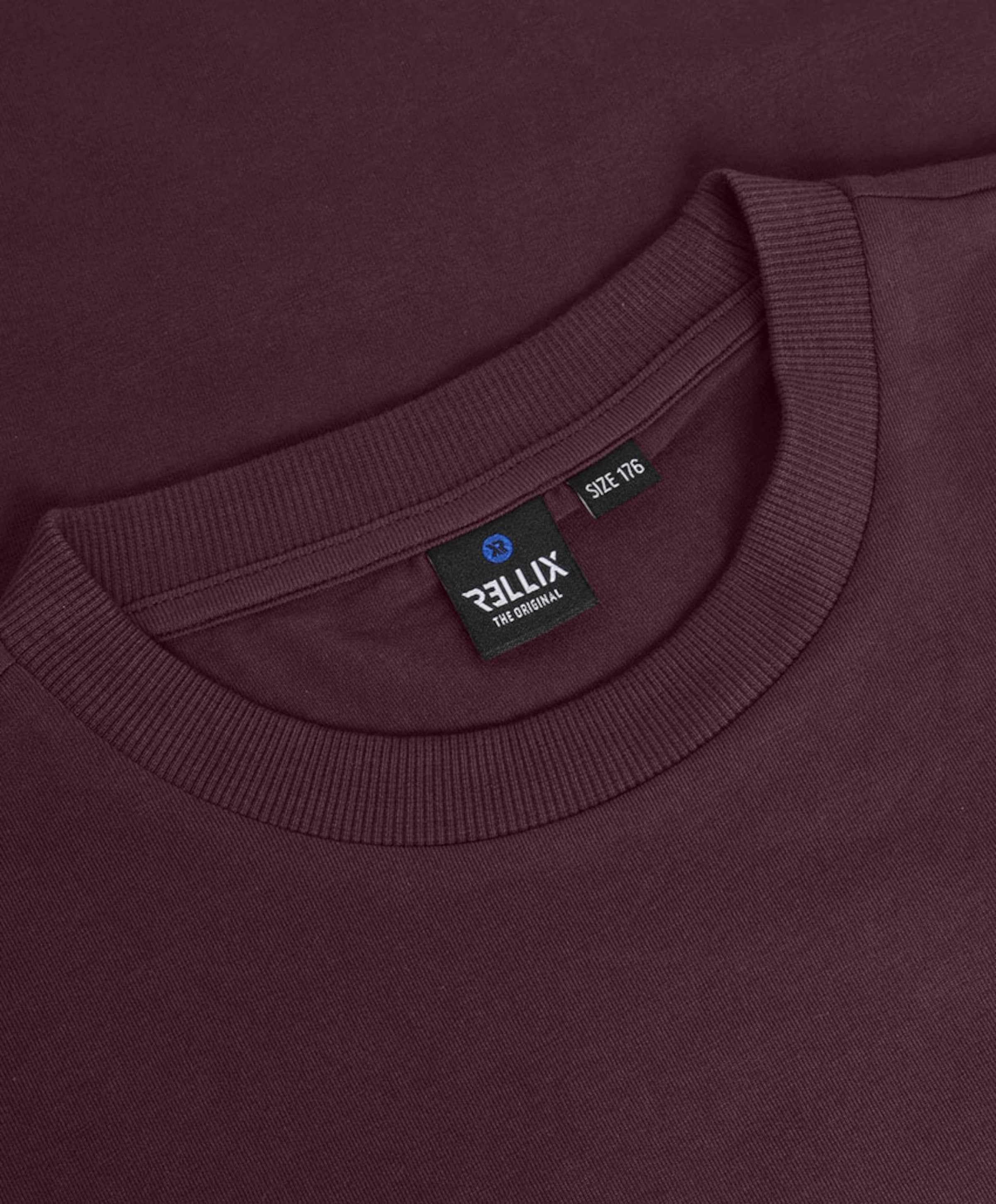 Rellix Jongens T-shirt bordeaux