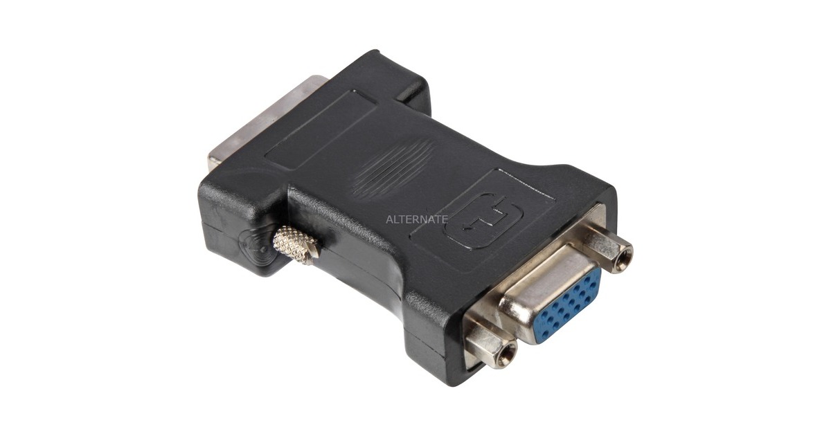 goobayAdapter DVI-I naar VGA  (Zwart, 68030)