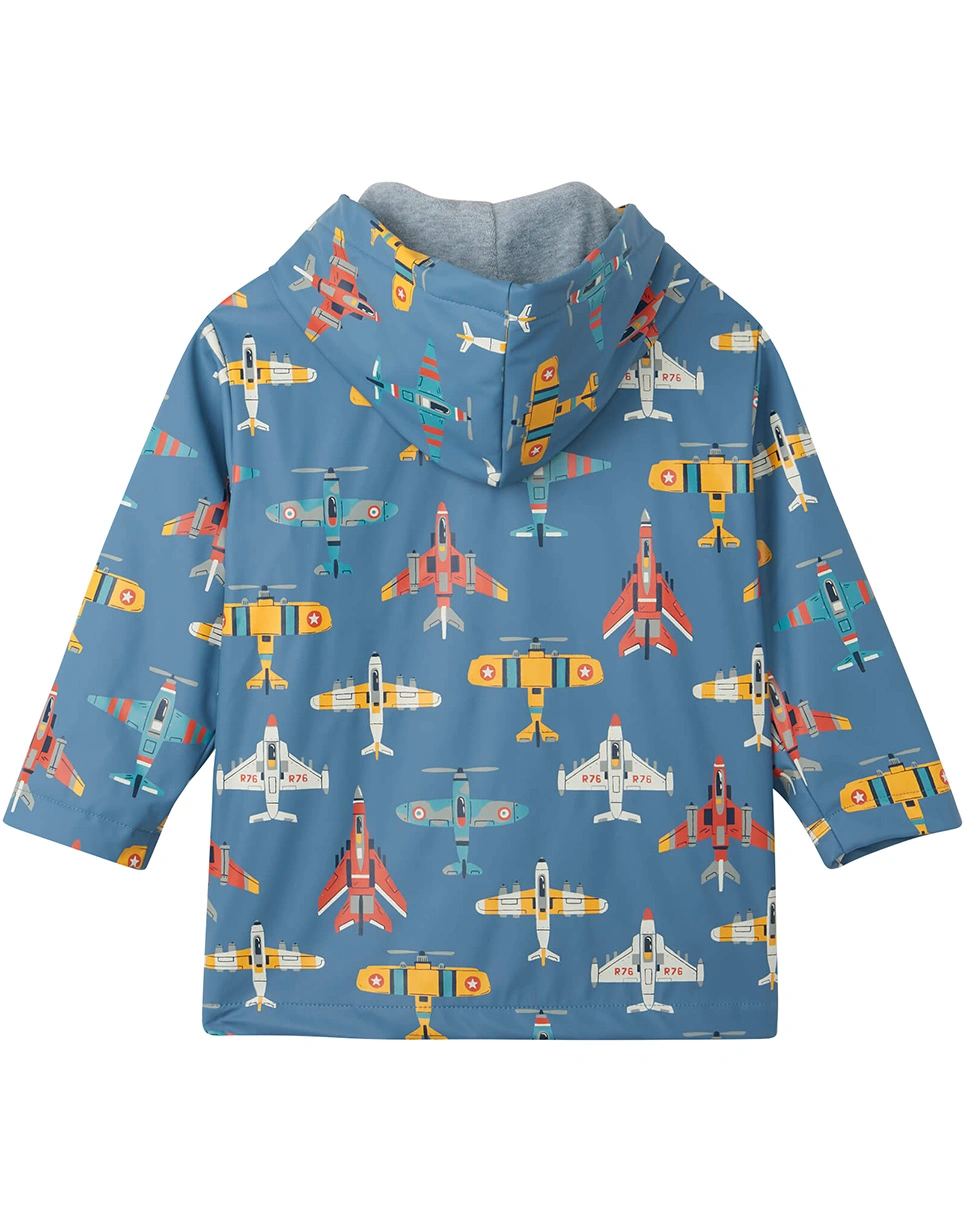 Regenjacke FLYING AIRCRAFTS in grey