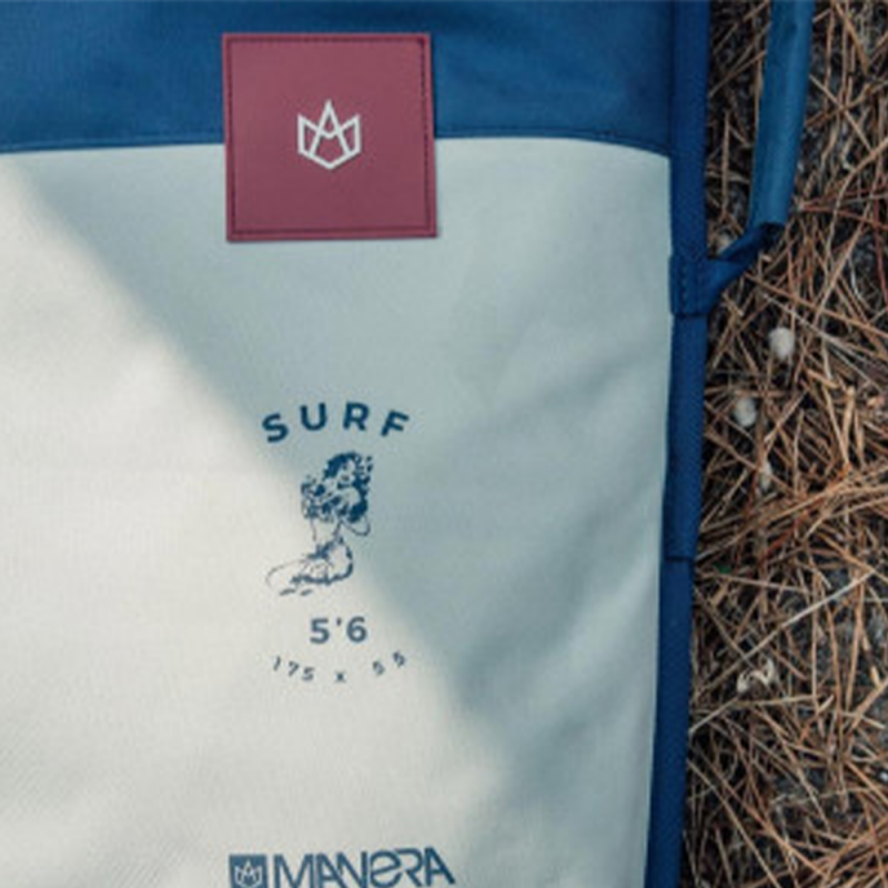 HOUSSE BOARD BAG SURF MANERA SLATE CREAM